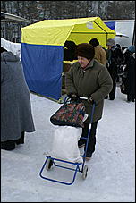 20 февраля 2010 г., Барнаул   Предпраздничная социальная ярмарка в Барнауле