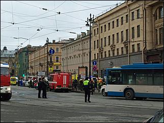3 апрель 2017 г., Барнаул Александра Черданцева   Фоторепортаж с места взрыва в Санкт-Петербурге 