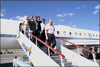 10 августа 2007 г., Барнаул   Визит лидера ЛДПР Владимира Жириновского в Барнаул