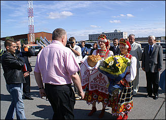 10 августа 2007 г., Барнаул   Визит лидера ЛДПР Владимира Жириновского в Барнаул