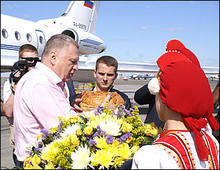 10 августа 2007 г., Барнаул   Визит лидера ЛДПР Владимира Жириновского в Барнаул