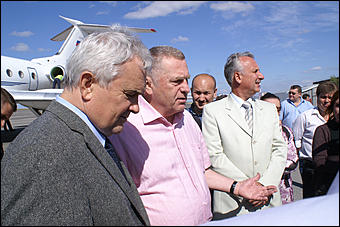 10 августа 2007 г., Барнаул   Визит лидера ЛДПР Владимира Жириновского в Барнаул