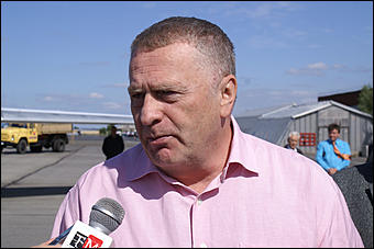 10 августа 2007 г., Барнаул   Визит лидера ЛДПР Владимира Жириновского в Барнаул