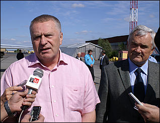 10 августа 2007 г., Барнаул   Визит лидера ЛДПР Владимира Жириновского в Барнаул