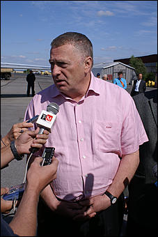 10 августа 2007 г., Барнаул   Визит лидера ЛДПР Владимира Жириновского в Барнаул