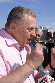 10 августа 2007 г., Барнаул   Визит лидера ЛДПР Владимира Жириновского в Барнаул