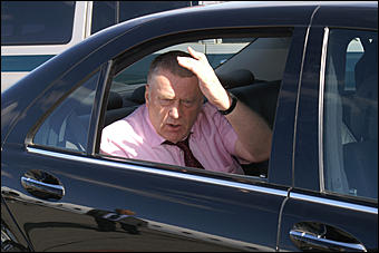 10 августа 2007 г., Барнаул   Визит лидера ЛДПР Владимира Жириновского в Барнаул