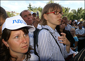 10 августа 2007 г., Барнаул   Визит лидера ЛДПР Владимира Жириновского в Барнаул