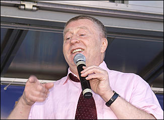 10 августа 2007 г., Барнаул   Визит лидера ЛДПР Владимира Жириновского в Барнаул