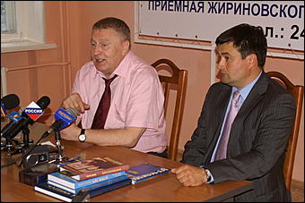 10 августа 2007 г., Барнаул   Визит лидера ЛДПР Владимира Жириновского в Барнаул