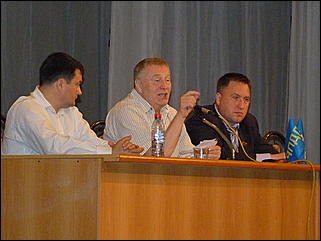 21 июля 2011 г., Барнаул   Владимир Жириновский в Барнауле