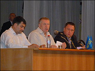 21 июля 2011 г., Барнаул   Владимир Жириновский в Барнауле