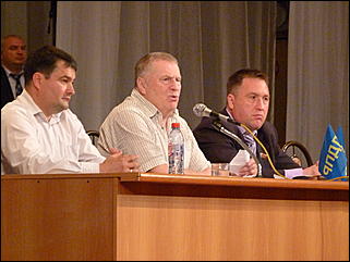 21 июля 2011 г., Барнаул   Владимир Жириновский в Барнауле