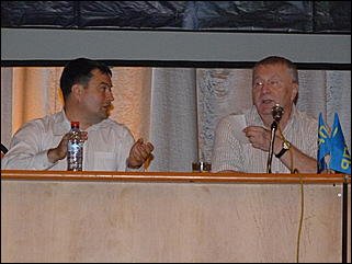 21 июля 2011 г., Барнаул   Владимир Жириновский в Барнауле