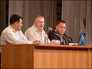 21 июля 2011 г., Барнаул   Владимир Жириновский в Барнауле