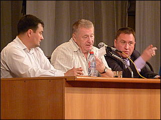 21 июля 2011 г., Барнаул   Владимир Жириновский в Барнауле