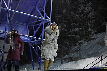 13 января 2012г. Барнаул , площадь Сахарова   Радиостанция «Юмор ФМ Барнаул» отметила пятилетие и Старый Новый год