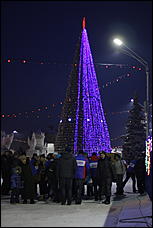 13 января 2012г. Барнаул , площадь Сахарова   Радиостанция «Юмор ФМ Барнаул» отметила пятилетие и Старый Новый год