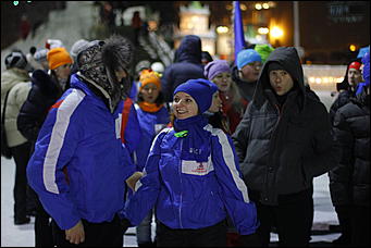 13 января 2012г. Барнаул , площадь Сахарова   Радиостанция «Юмор ФМ Барнаул» отметила пятилетие и Старый Новый год