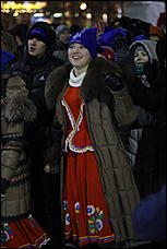 13 января 2012г. Барнаул , площадь Сахарова   Радиостанция «Юмор ФМ Барнаул» отметила пятилетие и Старый Новый год