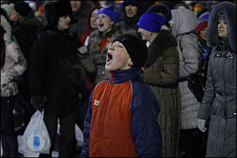 13 января 2012г. Барнаул , площадь Сахарова   Радиостанция «Юмор ФМ Барнаул» отметила пятилетие и Старый Новый год