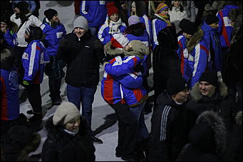 13 января 2012г. Барнаул , площадь Сахарова   Радиостанция «Юмор ФМ Барнаул» отметила пятилетие и Старый Новый год