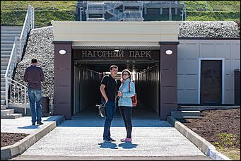 2 сентябрь 2016 г., Барнаул  © Амител Вячеслав Мельников   Александр Карлин побывал на любимом месте барнаульцев для селфи