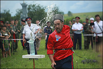 30 июня 2018 г., Заринский район   Шермиции на сибирской земле: как казаки на Алтае в ловкости соревновались