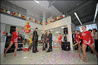 27 октября 2009 г., Барнаул   Открытие дилерского центра Kia Motors