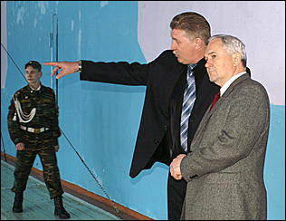 9 февраля 2007г., Барнаул   Барнаульской кадетской школе помогут решить проблемы