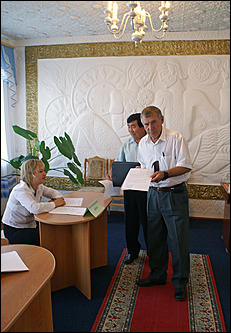 22 августа 2006 г., Краснощековский район   Выездное заседание Совета по взаимодействию АКСНД с представительными органами муниципальных образований