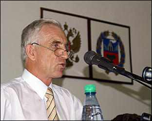 22 августа 2006 г., Краснощековский район   Выездное заседание Совета по взаимодействию АКСНД с представительными органами муниципальных образований