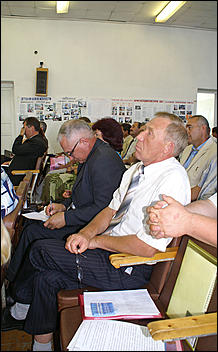 22 августа 2006 г., Краснощековский район   Выездное заседание Совета по взаимодействию АКСНД с представительными органами муниципальных образований