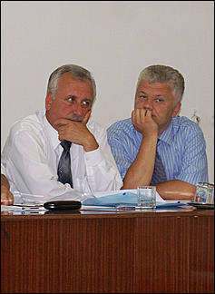 22 августа 2006 г., Краснощековский район   Выездное заседание Совета по взаимодействию АКСНД с представительными органами муниципальных образований