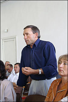 22 августа 2006 г., Краснощековский район   Выездное заседание Совета по взаимодействию АКСНД с представительными органами муниципальных образований