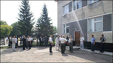 22 августа 2006 г., Краснощековский район   Выездное заседание Совета по взаимодействию АКСНД с представительными органами муниципальных образований