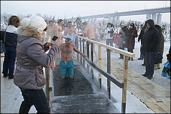 19 января 2011 г., Барнаул   Крещенские купания