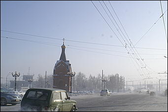 19 января 2010 г., Барнаул   Крещение на Оби в Барнауле