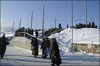 19 января 2010 г., Барнаул   Крещение на Оби в Барнауле