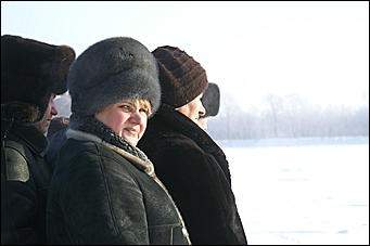 19 января 2010 г., Барнаул   Крещение на Оби в Барнауле