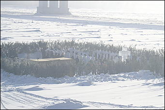 19 января 2010 г., Барнаул   Крещение на Оби в Барнауле