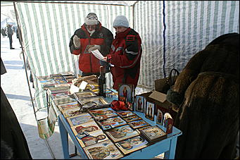 19 января 2010 г., Барнаул   Крещение на Оби в Барнауле