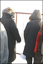 19 января 2010 г., Барнаул   Крещение на Оби в Барнауле