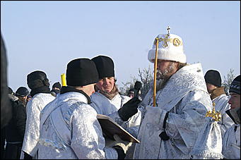 19 января 2010 г., Барнаул   Крещение на Оби в Барнауле