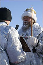 19 января 2010 г., Барнаул   Крещение на Оби в Барнауле