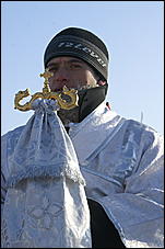 19 января 2010 г., Барнаул   Крещение на Оби в Барнауле