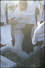 19 января 2010 г., Барнаул   Крещение на Оби в Барнауле