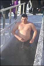 19 января 2010 г., Барнаул   Крещение на Оби в Барнауле