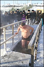 19 января 2010 г., Барнаул   Крещение на Оби в Барнауле