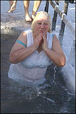 19 января 2010 г., Барнаул   Крещение на Оби в Барнауле